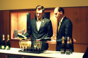 Moet and Chandon champagne tasting and service