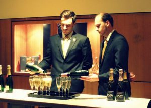 Moet and Chandon champagne tasting and service