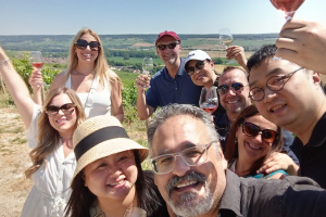 Indulge in a wild tasting, overlooking the flabbergasting landscapes of Champagne during our Champagne private wine tour.