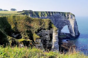 Visit the Hills of Etretat in Normandy during a wine day tour from Paris
