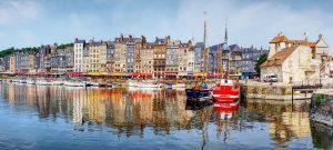 Visit of the harbor of Honfleur in Normandy during a wine day tour from Paris