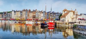Visit of the harbor of Honfleur in Normandy during a wine day tour from Paris