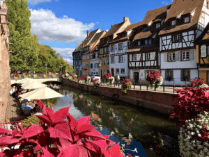 Colmar during a wine tour of the french regions