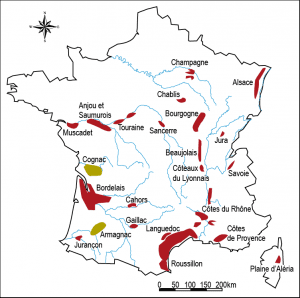 Wine Map France
